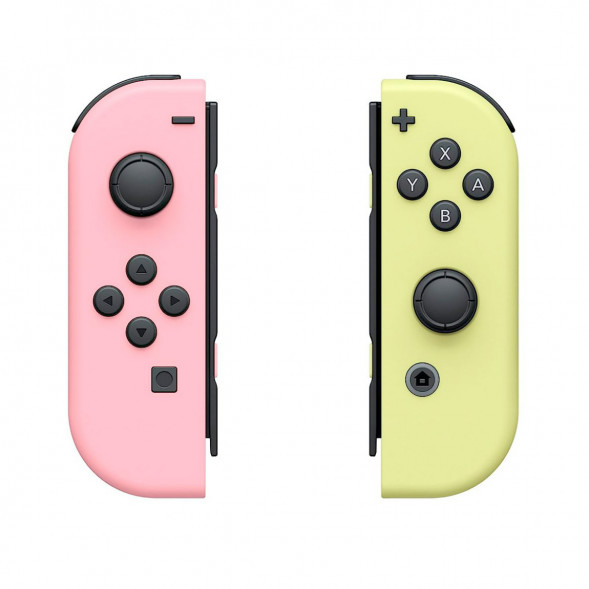 Геймпад Nintendo Switch Joy-Con controllers Duo, пастельный розовый / пастельный жёлтый в Челябинске