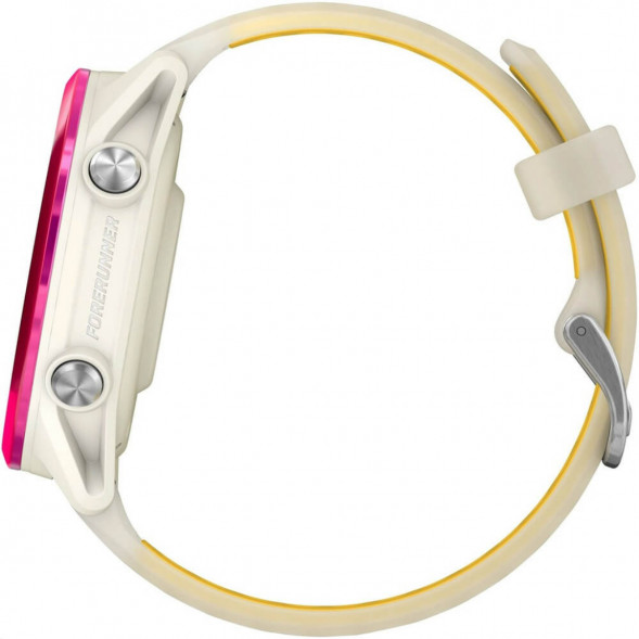 Умные часы Garmin Forerunner 570 42 мм Raspberry Aluminium/Translucent Bone/Mango 010-02970-02 в Челябинске