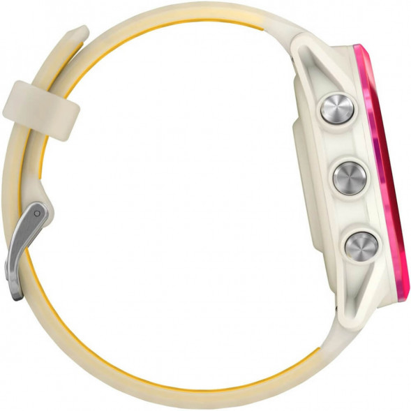 Умные часы Garmin Forerunner 570 42 мм Raspberry Aluminium/Translucent Bone/Mango 010-02970-02 в Челябинске