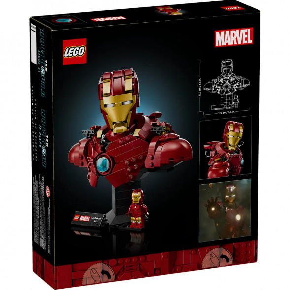 Конструктор LEGO Super Heroes 76327 Бюст Железного человека MK4 в Челябинске