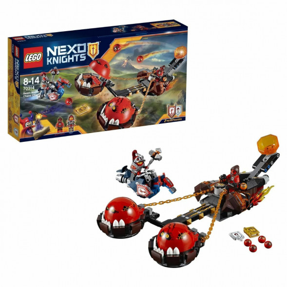Конструктор LEGO Nexo Knights 70314 Безумная колесница Укротителя в Челябинске