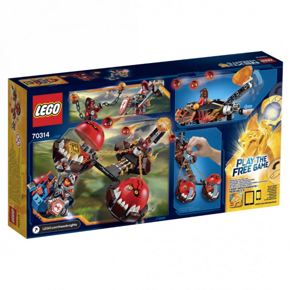 Конструктор LEGO Nexo Knights 70314 Безумная колесница Укротителя в Челябинске