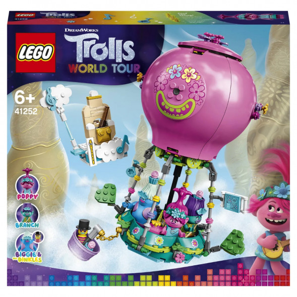 Конструктор LEGO Trolls 41252 Путешествие Розочки на воздушном шаре в Челябинске