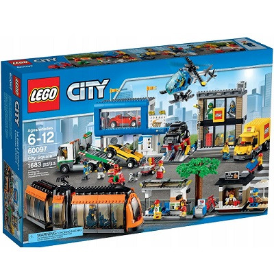 Конструктор LEGO City 60097 Городская площадь, 1683 дет. в Челябинске