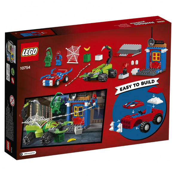 Конструктор LEGO Juniors 10754 Решающий бой Человека-паука против Скорпиона в Челябинске