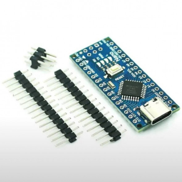 Микроконтроллер Arduino NANO TYPE-C V3.0 (совместимый) Atmega328 CH340 в Челябинске
