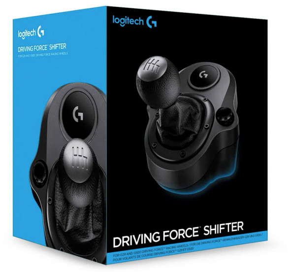 Комплектующие для руля Logitech G Driving Force Shifter, черный в Челябинске