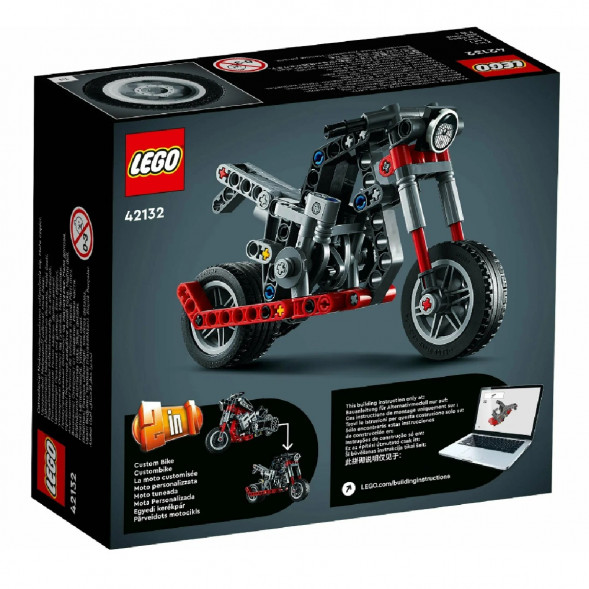 Конструктор LEGO Technic 42132 Мотоцикл в Челябинске