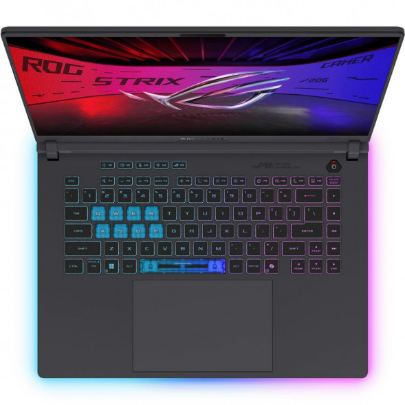 Ноутбук игровой ASUS ROG Strix G16 G615JMR-TS415 (16&amp;quot;, IPS, Intel Core i7-14650HX 2.2ГГц, 16-ядерный, 16ГБ DDR5, 512 ГБ SSD, NVIDIA GeForce RTX 5060 - 8 ГБ, без ОС), серый в Челябинске