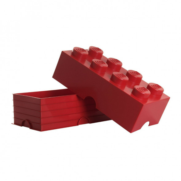 Пластиковый кубик для хранения LEGO Creator 4004, красный в Челябинске