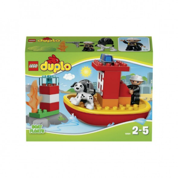 Конструктор LEGO DUPLO 10591 Пожарный катер в Челябинске
