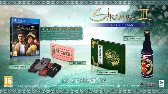Игра Shenmue III. Day One Edition [PS4, английская версия] в Челябинске