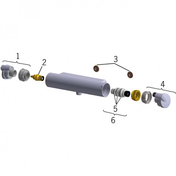 Термостатический смеситель для душа Oras Optima (7160), хром в Челябинске