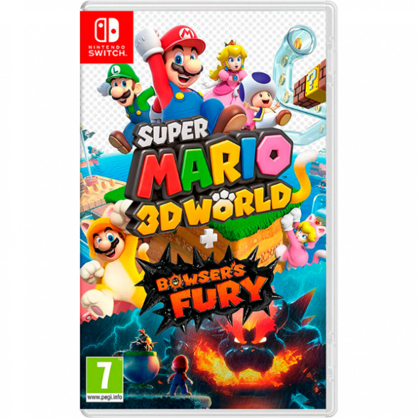 Игра Super Mario 3D World + Bowser&amp;#039;s Fury [Nintendo Switch, русские субтитры] в Челябинске