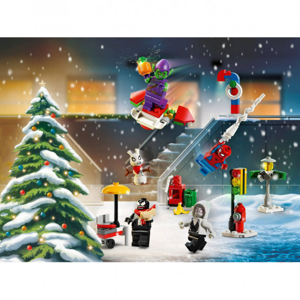 Конструктор LEGO Super Heroes 76293 Новогодний календарь Человек-паук, 2024 в Челябинске