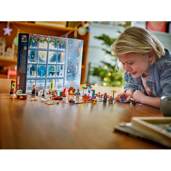 Конструктор LEGO Super Heroes 76293 Новогодний календарь Человек-паук, 2024 в Челябинске