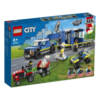 Конструктор LEGO City 60315 Полицейский мобильный командный трейлер в Челябинске