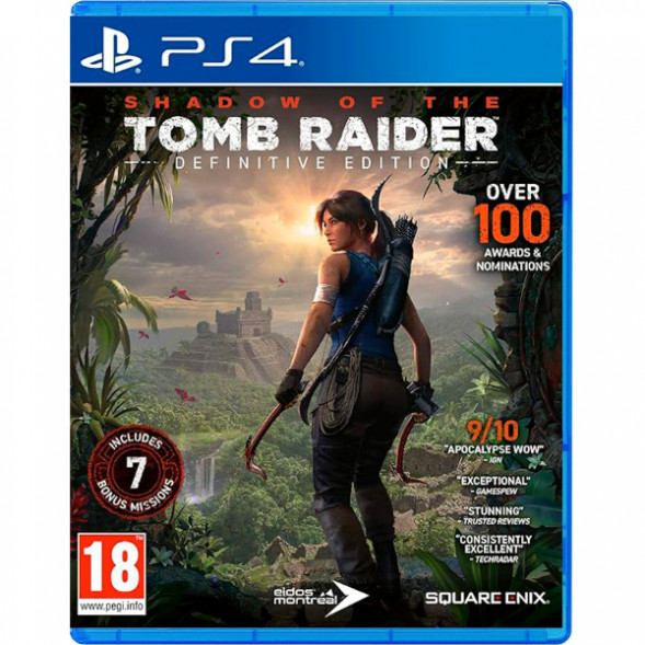 Игра Shadow of the Tomb Raider. Definitive Edition [PS4, русская версия] в Челябинске
