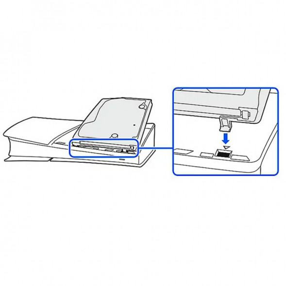 Дисковод Sony для Playstation 5 Pro / Slim, белый в Челябинске