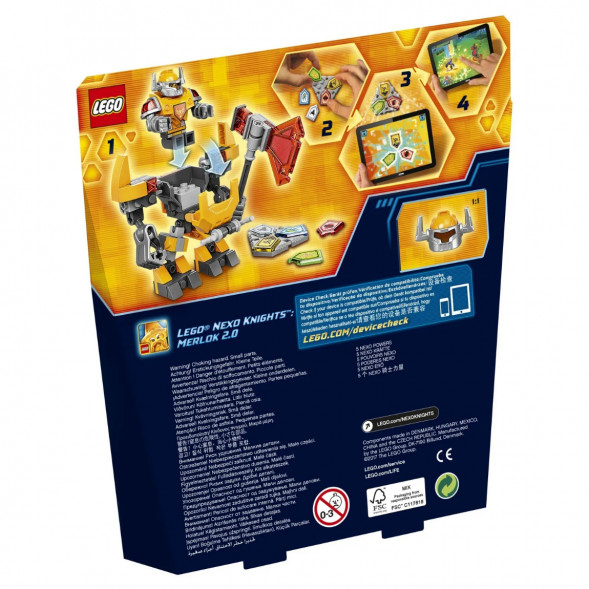 Конструктор LEGO Nexo Knights 70365 Боевые доспехи Акселя в Челябинске