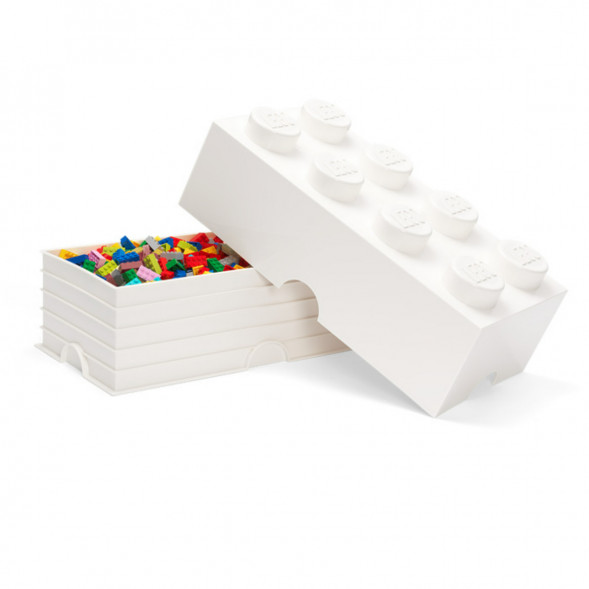 Пластиковый кубик для хранения LEGO Creator 4004, белый в Челябинске