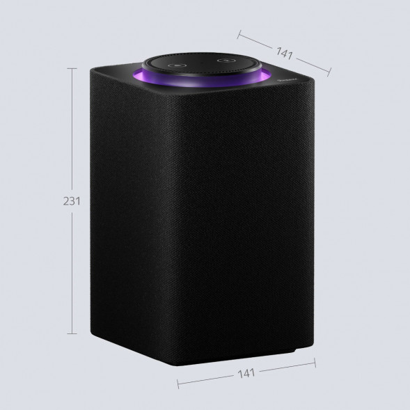 Умная колонка Яндекс Станция Макс с Zigbee, черный в Челябинске