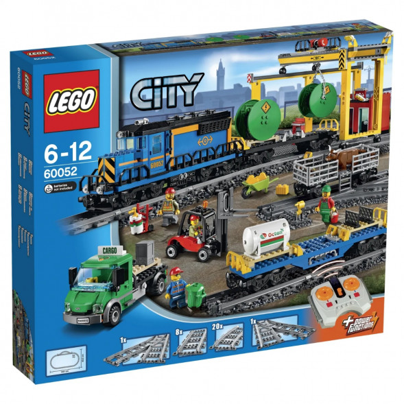 Конструктор LEGO City Trains 60052 Грузовой поезд в Челябинске