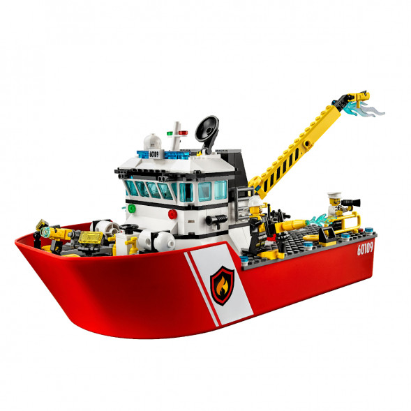 Конструктор LEGO City 60109 Пожарный катер в Челябинске