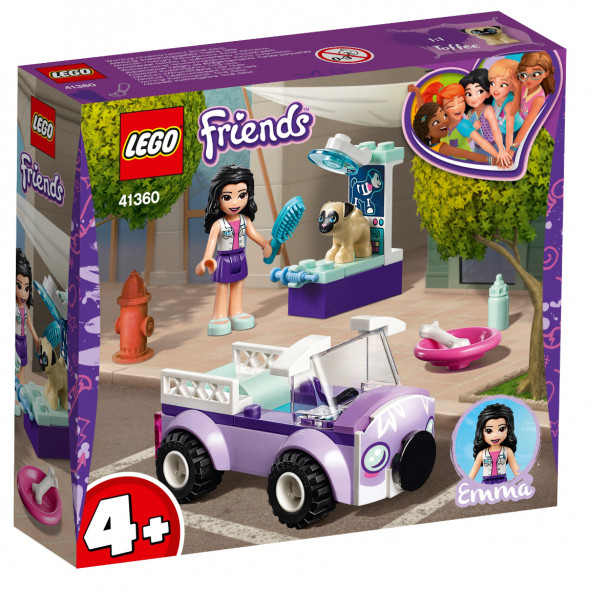 Конструктор LEGO Friends 41360 Передвижная ветклиника Эммы в Челябинске