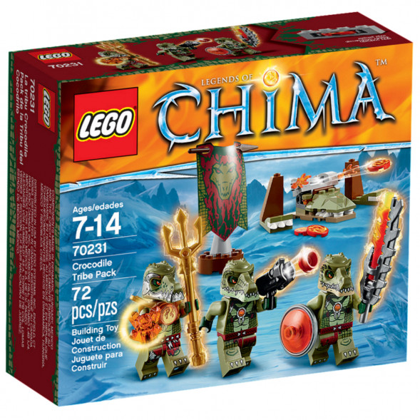 Конструктор LEGO Legends of Chima 70231 Лагерь Клана Крокодилов в Челябинске