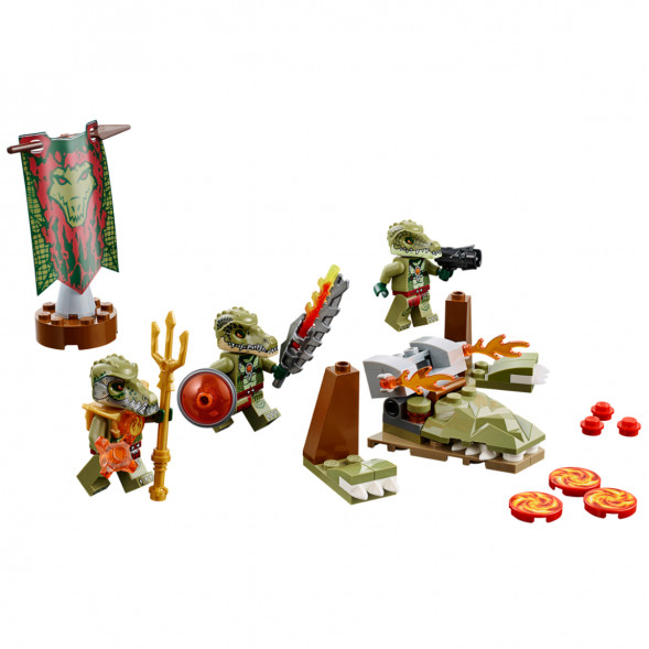 Конструктор LEGO Legends of Chima 70231 Лагерь Клана Крокодилов в Челябинске