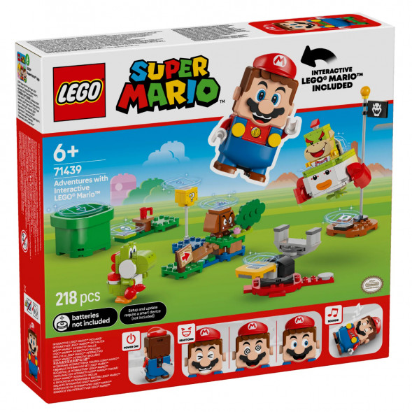 Конструктор LEGO Super Mario 71439 Приключения с интерактивным Марио в Челябинске