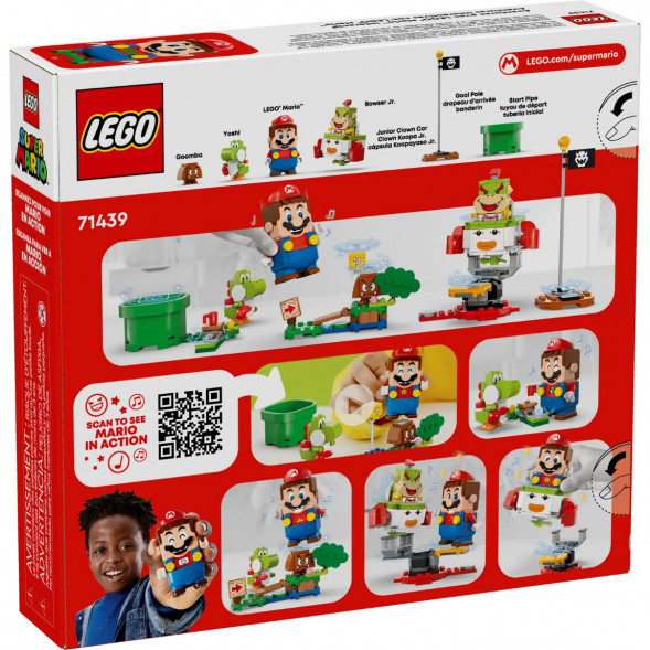 Конструктор LEGO Super Mario 71439 Приключения с интерактивным Марио в Челябинске