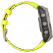 Умные часы Garmin Fenix 8, 51 мм, Solar, Sapphire Titanium with AMP Yellow/Graphite Silicone Band 010-02907-20 в Челябинске