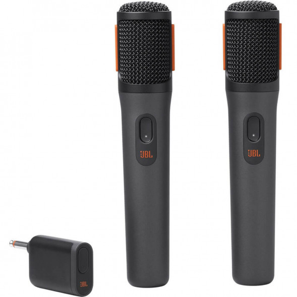 Беспроводной микрофон JBL PartyBox Wireless Mic (2 шт.) черный в Челябинске