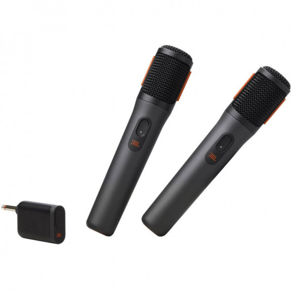 Беспроводной микрофон JBL PartyBox Wireless Mic (2 шт.) черный в Челябинске