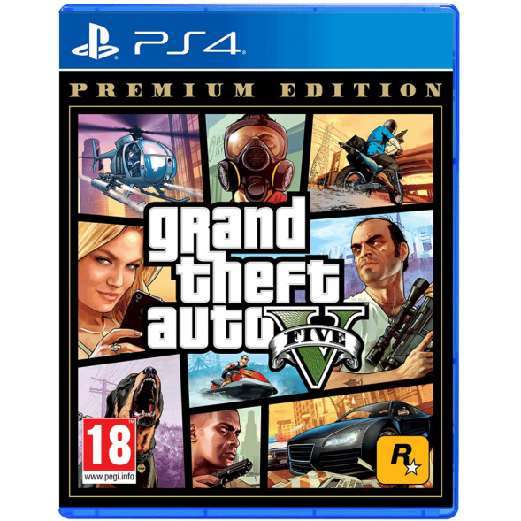 Grand Theft Auto V Premium Edition [PS4, русские субтитры] в Челябинске