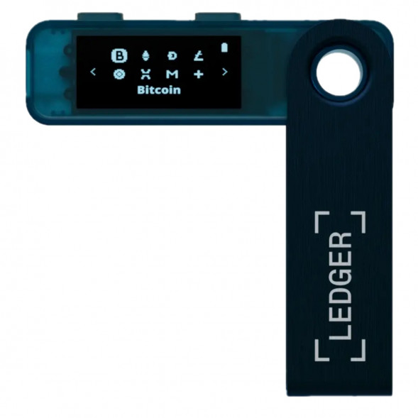 Криптокошелек Ledger Nano S Plus 1 шт., Sapphire Blue в Челябинске