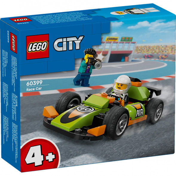 Конструктор LEGO City 60399 Зеленый Гоночный автомобиль в Челябинске