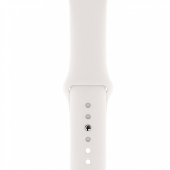 Ремешок для Apple Watch 40mm White Sport Band (MTP52ZM/A), белый в Челябинске