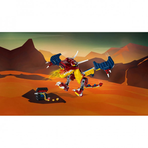 Конструктор LEGO Creator 31102 Огненный дракон в Челябинске