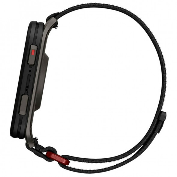 Умные часы Garmin Venu X1 Black с чёрным нейлоновым ремешком ComfortFit 010-02980-02 в Челябинске