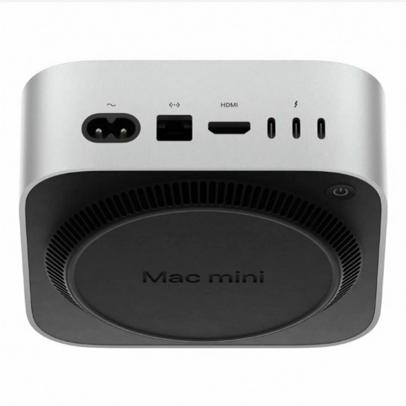 Компьютер Apple Mac mini M4 2024 (MU9D3) (10 Core GPU, 16ГБ, 256ГБ SSD, Apple, macOS), серебристый в Челябинске