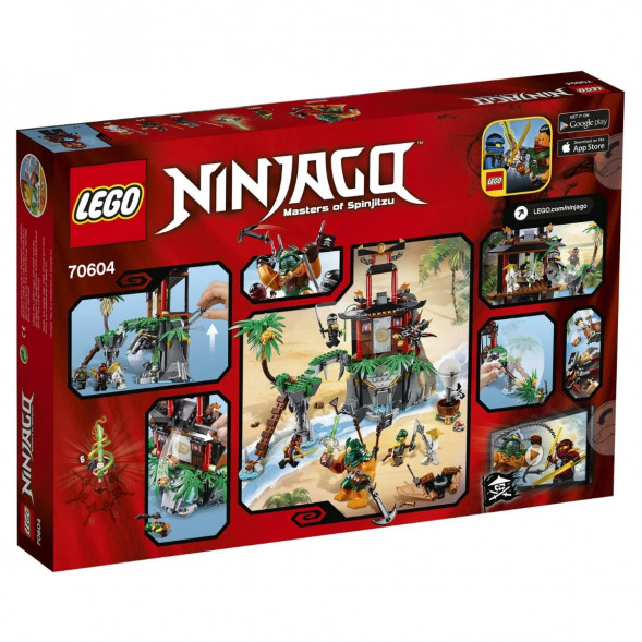 Конструктор LEGO Ninjago 70604 Остров тигриных вдов в Челябинске