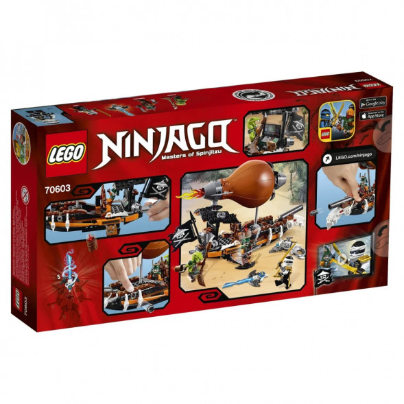 Конструктор LEGO Ninjago 70603 Дирижабль-штурмовик в Челябинске