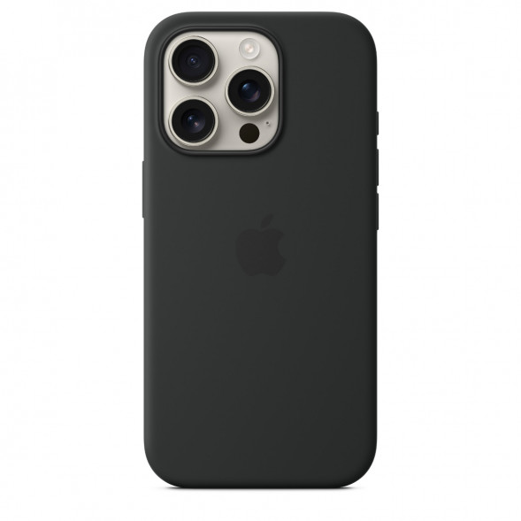 Чехол Apple iPhone 16 Pro Silicone Case with MagSafe, Black (MYYJ3ZM/A) в Челябинске