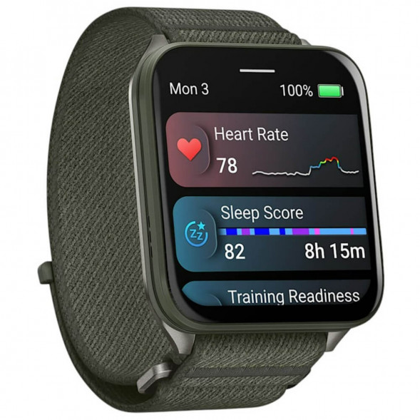 Умные часы Garmin Venu X1 Green с нейлоновым ремешком Moss ComfortFit 010-02980-03 в Челябинске