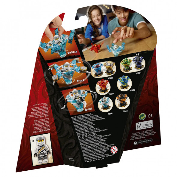 Конструктор LEGO Ninjago 70661 Зейн мастер Кружитцу в Челябинске