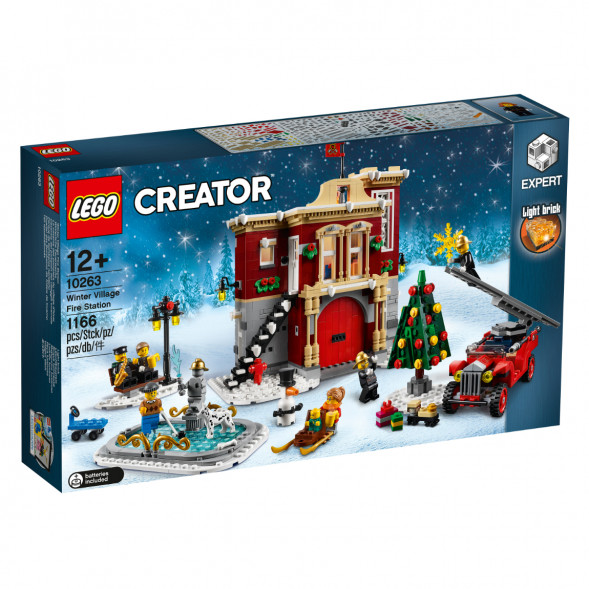 Конструктор LEGO Creator 10263 Пожарная часть в зимней деревне в Челябинске
