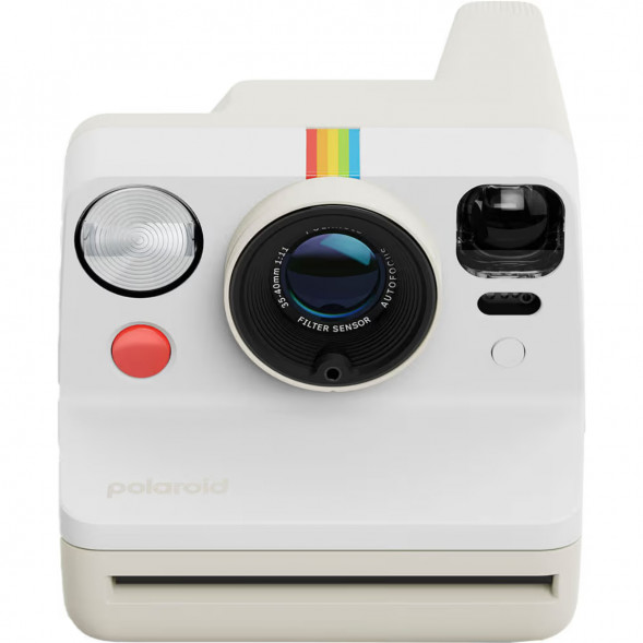 Фотоаппарат моментальной печати Polaroid Now Generation 3 + 8 цветных картриджей, белый в Челябинске